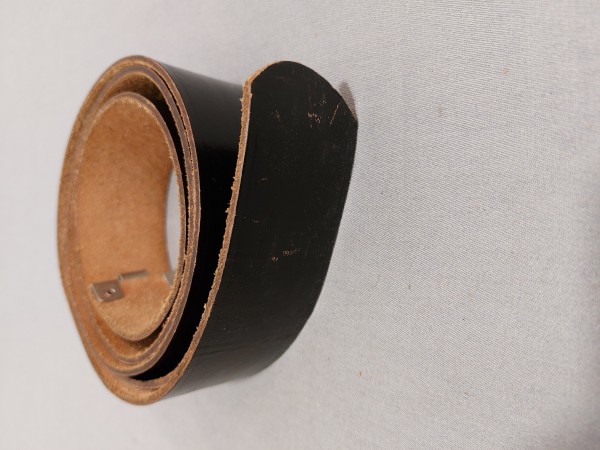 DDR Koppel Lederkoppel Lederriemen Mannschaften schwarz 115cm