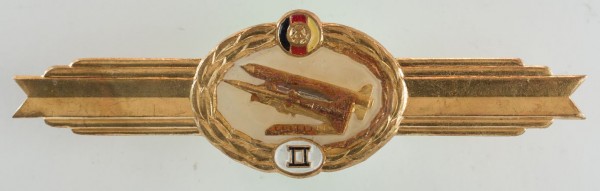 Klassifizierungsabzeichen,Qualifizierungsspange, für Raketentruppen, Fla- Raketentruppen und Truppenluftabwehr, Stufe 2