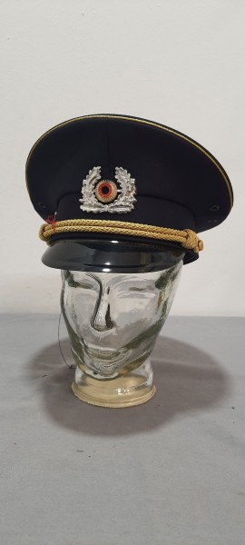 Zoll Schirmmütze blau mit Abzeichen und Kordel Grösse 57 - Kempf