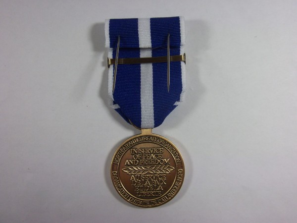 Nato Kosovo Medaille in der Europa Ausführung