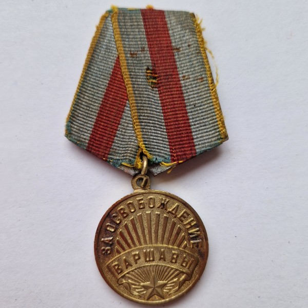Medaille für die Befreiung von Warschau 2.Modell
