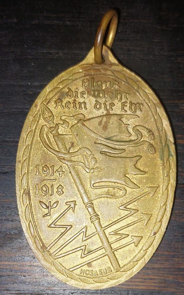 Weimar Kyffhäuser Denkmünze ohne Band