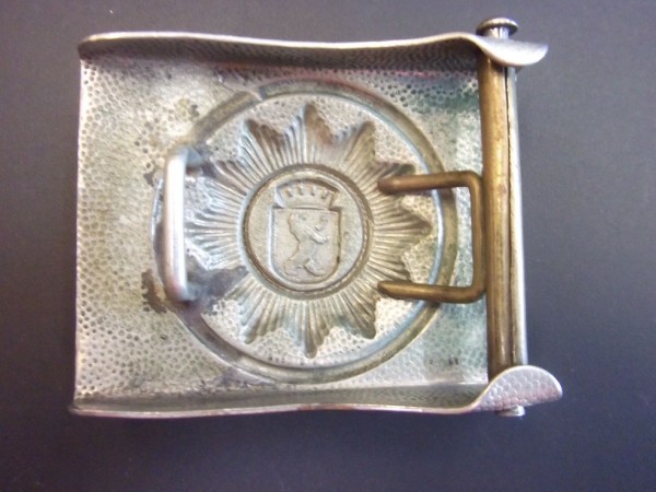 Berlin: Koppelschloss, Polizei Berlin 1.Modell, für 45mm Koppel