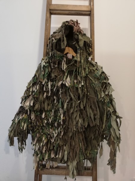 Bundeswehr Ghillie Suit Abschlußarbeit Einzelkämpfer - Original