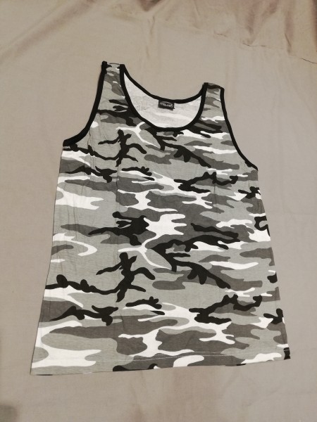 T-Shirt tarnfarben USA Urban Größe L-Large - Tank Top !!