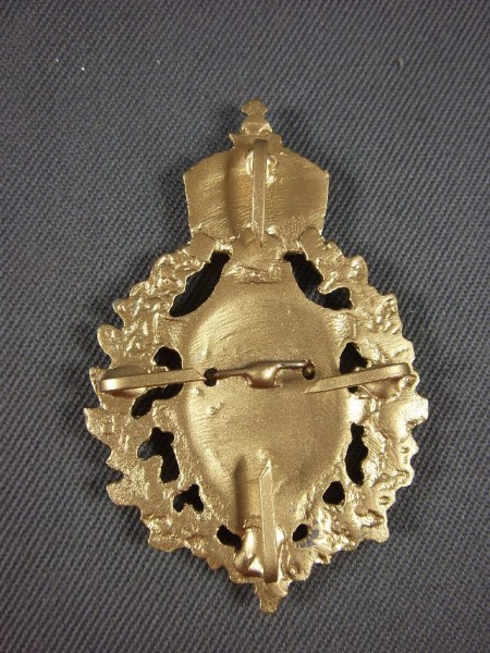 Schützenschnurauflage ab der 5. Stufe mit Kaiserkrone