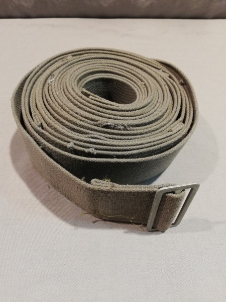 DDR Riemen Trageriemen Gurt grau ca.3 Meter Länge Original