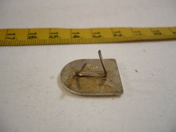 Hamburg: Mützensternauflage, Polizei Hamburg, Metall, gebraucht