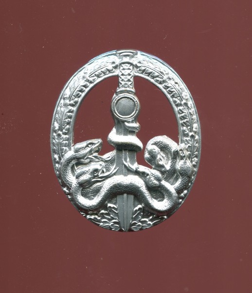 Orden 1939 / 1957 Bandenkampfabzeichen in Silber frühe Fertigung