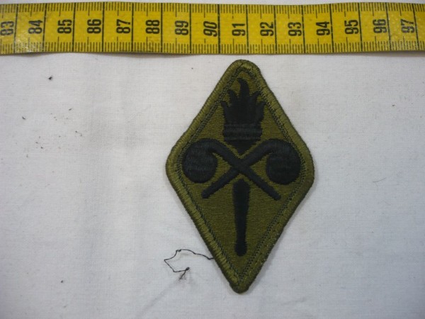 Armabzeichen Chemical Corps Center & School, tarnfarben ( OD )