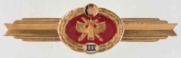 Klassifizierungsabzeichen,Qualifizierungsspange, Artillerie und Sperrwaffen Stufe 3