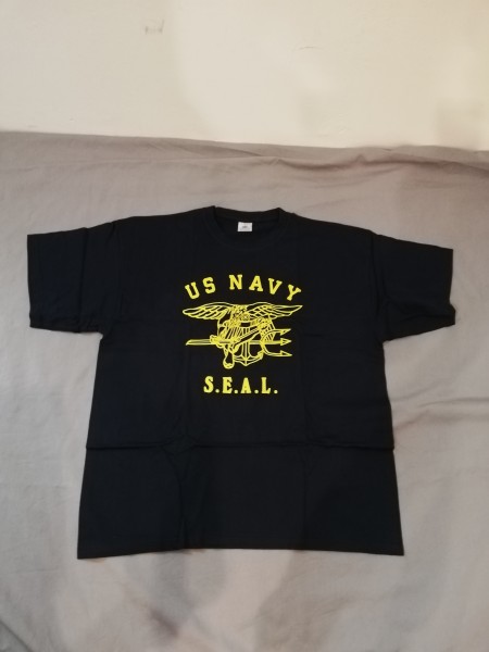 T-Shirt dunkelblau USA SEAL-TEAM US NAVY Seals- S.E.A.L. Größe XL-XLarge