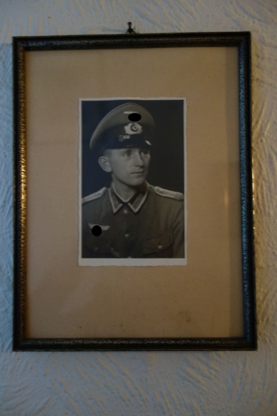 Wehrmacht Heer Foto im Rahmen, Unteroffizier