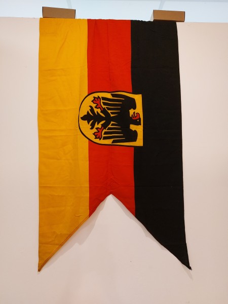 Bundeswehr Marine Flagge - Dienstflagge Seestreitkräfte 6/85 Original