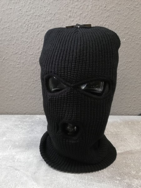 Kopfhaube Balaclava 3-Loch THINSULATE™ in schwarz - Neu