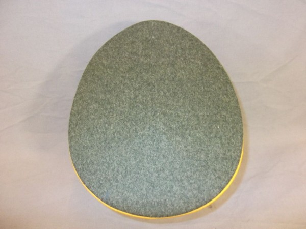 Schirmmütze, Mannschaften und Offiziere, feldgrau, melliertes Tuch, Lackschirm #Größe 60# #Waffenfarbe goldgelb#, ohne Abzeichen