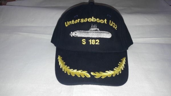 Baseballcap, Unterseeboot U32 S182, Kapitän