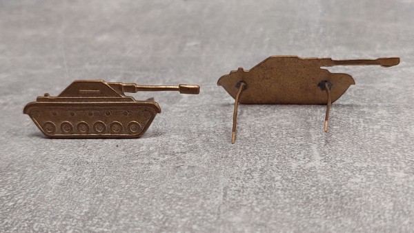 Bundeswehr Truppengattungsabzeichen Panzertruppe von 1956 1Paar ORIGINAL !!!