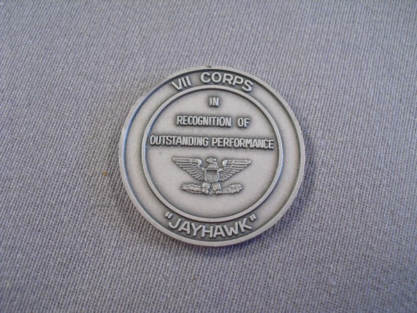 Challenge Coin 7th Finance Group United States Army Europe