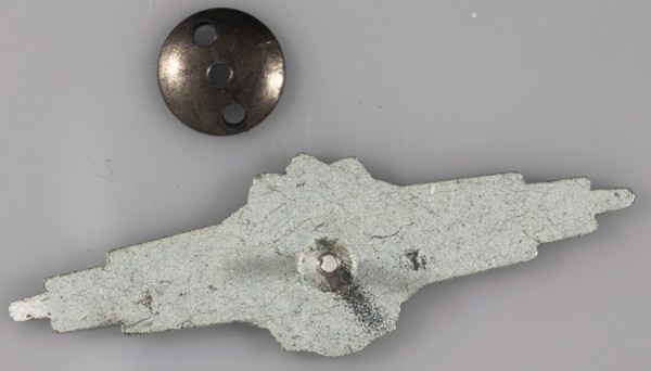 Klassifizierungsabzeichen, Qualifizierungsspange, NVA Nationale Volksarmee Stufe 2, Silber. Bild ist ein Muster