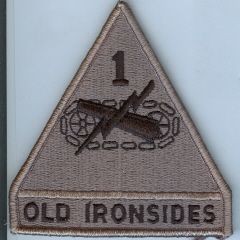 Armabzeichen 1st Armored Division- Old Ironside-, ACU Digital, SONDERPREIS !!!!!