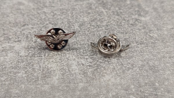 Bundeswehr Luftwaffe Anstecker Schwinge Doppelschwinge Pin 16mm