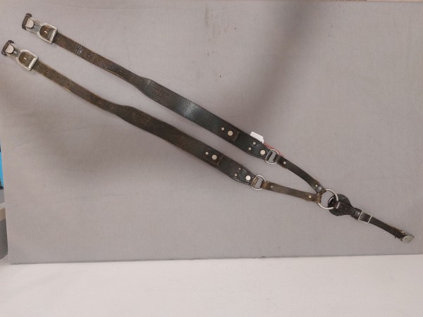 DDR Y- Riemen/ Koppeltragegestell - NVA - MDI - KVP, Leder
