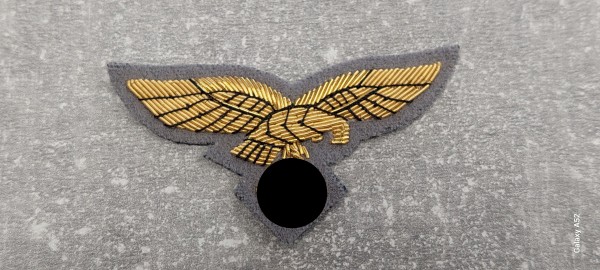 Mützenadler Luftwaffe für Reichsmarschall Herman Göring, auf Taubenblau
