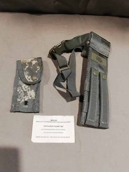 Pistolman Pocket Set im aktuellen ACU / Digitaltarn- Muster