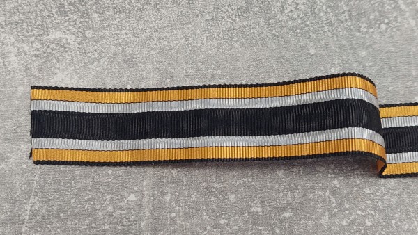 Preussen Erinnerungskreuz Königgrätz 1866/1867 Ordensband Bandnummer 436, 25mm Breit