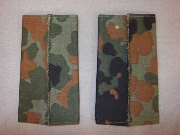 Rangschlaufen Soldat UA schwarz auf Flecktarn