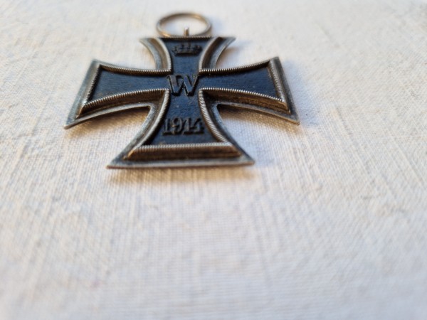 Eisernes Kreuz 2.Klasse 1914 Hersteller S.W, und Auflage Wiederholungsspange 1939 57er Form