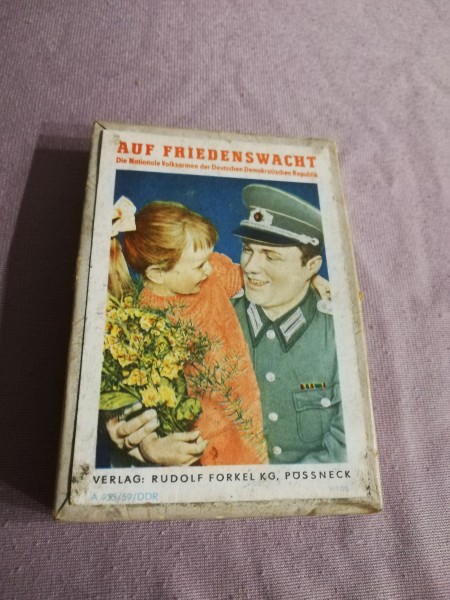 DDR Quartett Auf Friedenswacht - die nationale Volksarmee der DDR, Herausgeber: Verlag Rudolf