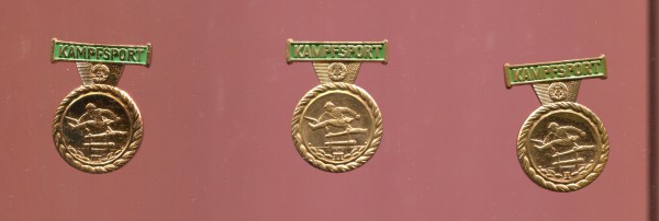 DDR Kampfsportabzeichen MfS Grenztruppen Zoll Stufe I II und III Bartel 711,712,713