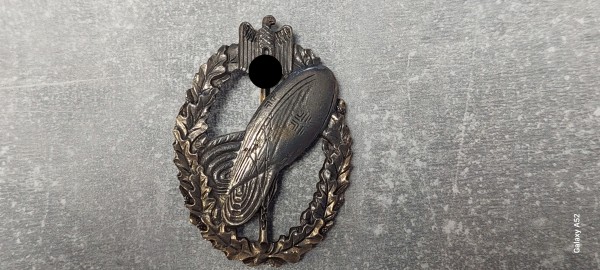 Wehrmacht Ballonbeobachter in Silber