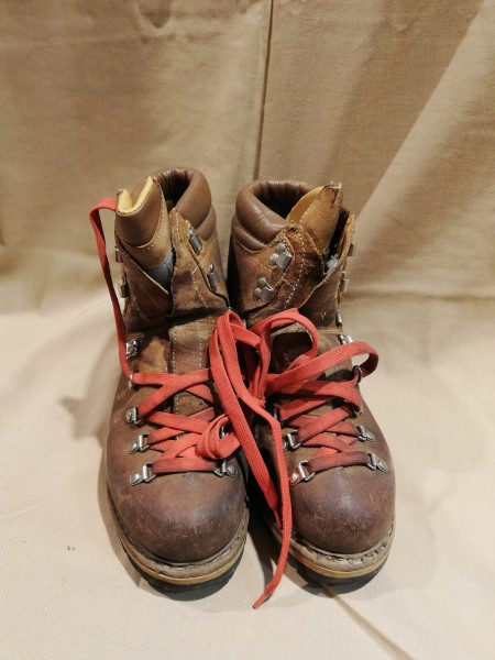 Schuhe Bergschuh Grösse 7 1/2 Lowa Leder braun gebraucht