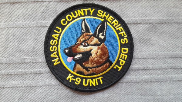Armabzeichen Nassau County Sheriffs Dept. K-9 Unit Hundeführer