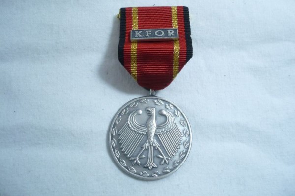 Bundeswehr Einsatzmedaille KFOR in Silber