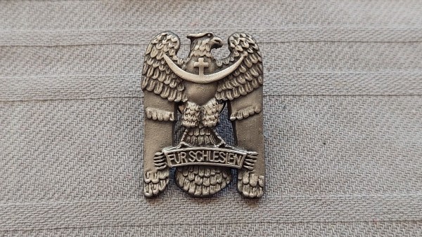 Freikorps Schlesischer Adlerorden, 35mm Miniatur mit Pin