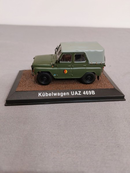 Modell UAZ 469 Jeep - Maßstab 1:43 - Atlas Collection - Neu