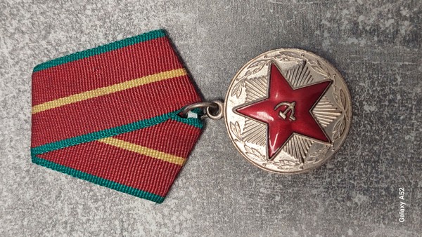 Medaille für treue Dienste in den Streitkräften der UDSSR für 20 Jahre