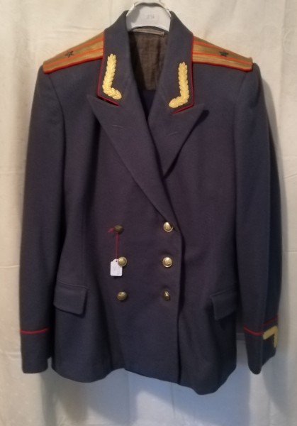 Jacke und Hose - Paradejacke M1955 Tuzhurka für einen Major der motorisierten Infanterie