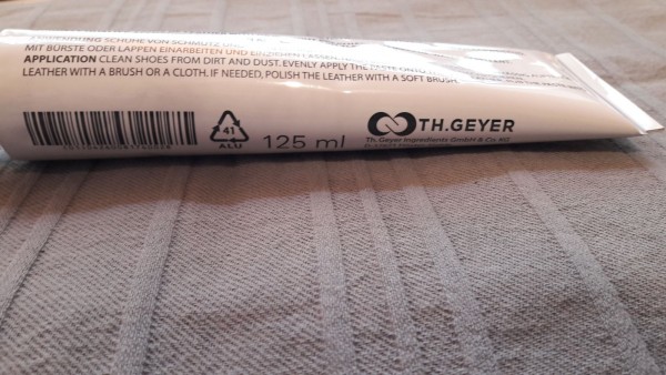 Schuhcreme- Lederpflege Imprägniermittel, Schwarz, 125ml