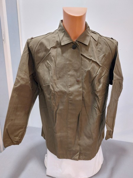 DDR Jacke Feuerwehr oliv Grösse m50 NEU Original