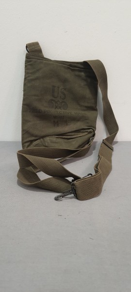 US Gasmaskentasche - M9A1 Vietnam Korea Zeit - Field Protective Mask gebraucht Original