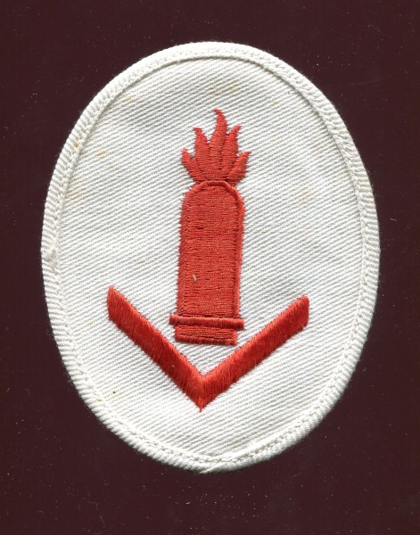 Kriegsmarine Ärmelabzeichen Sonderausbildung Geschützführer See.- Flak