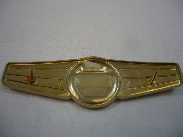Tätigkeitsabzeichen, Kraftfahrpersonal, silber, Metall