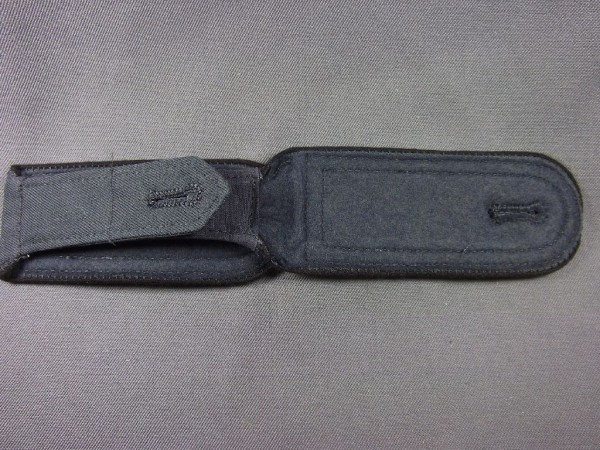 Schulterklappen Stabsunteroffizier, Pioniertruppe, dunkelgrau mit Lasche
