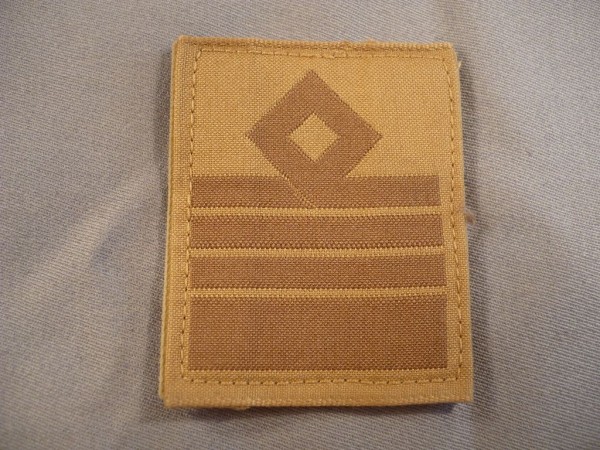 Dienstgradabzeichen Oberst/ Colonello auf khaki