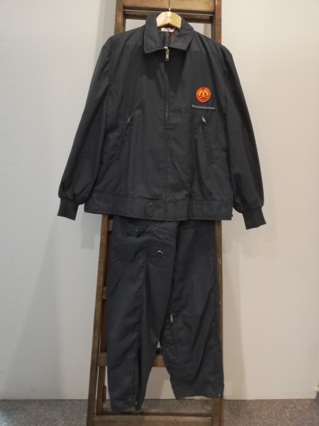 DDR Pilotenanzug Sommer Jacke Fliegerjacke und Hose - Hubschrauberjacke g52